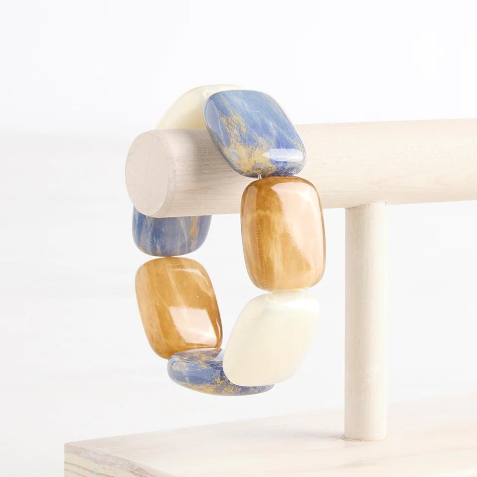 Hot Girls Pearls Chicklet Bracelet