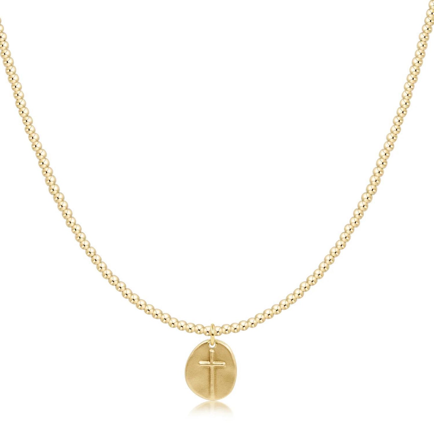 15" Classic Gold Choker 2mm Inspire Small Gold