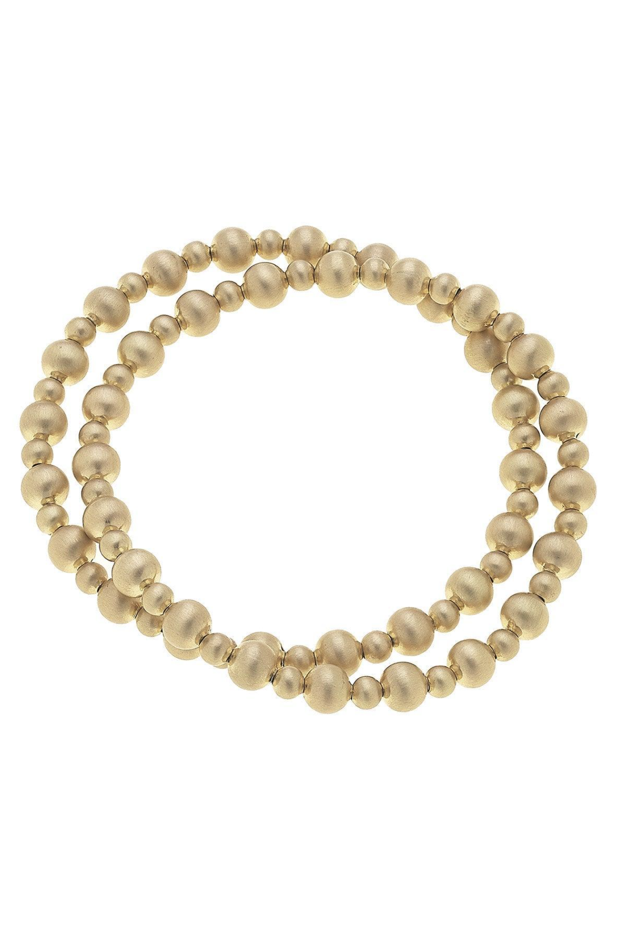 Kayla Ball Bead Stretch Bracelet Set