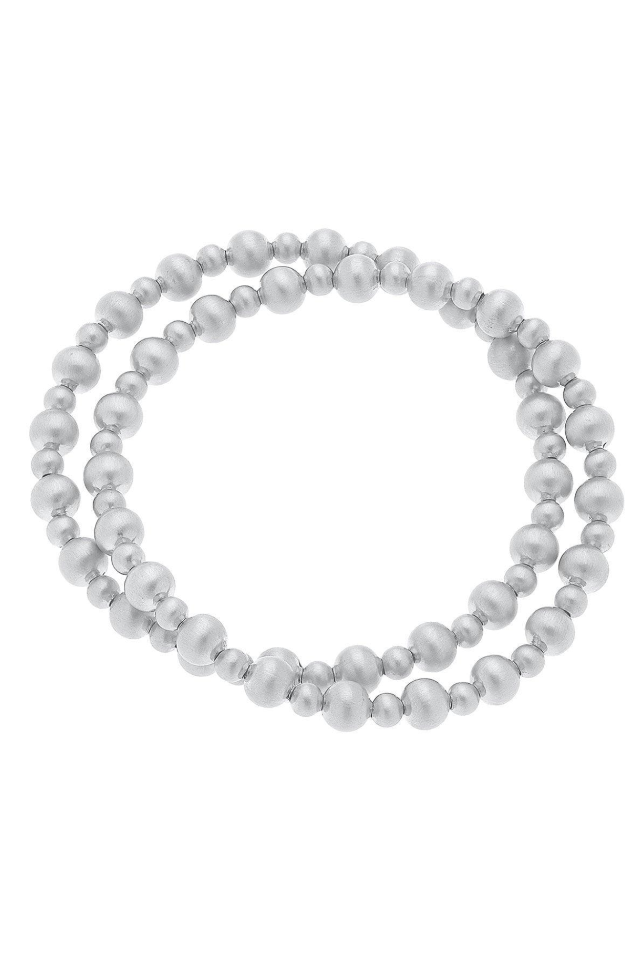 Kayla Ball Bead Stretch Bracelet Set