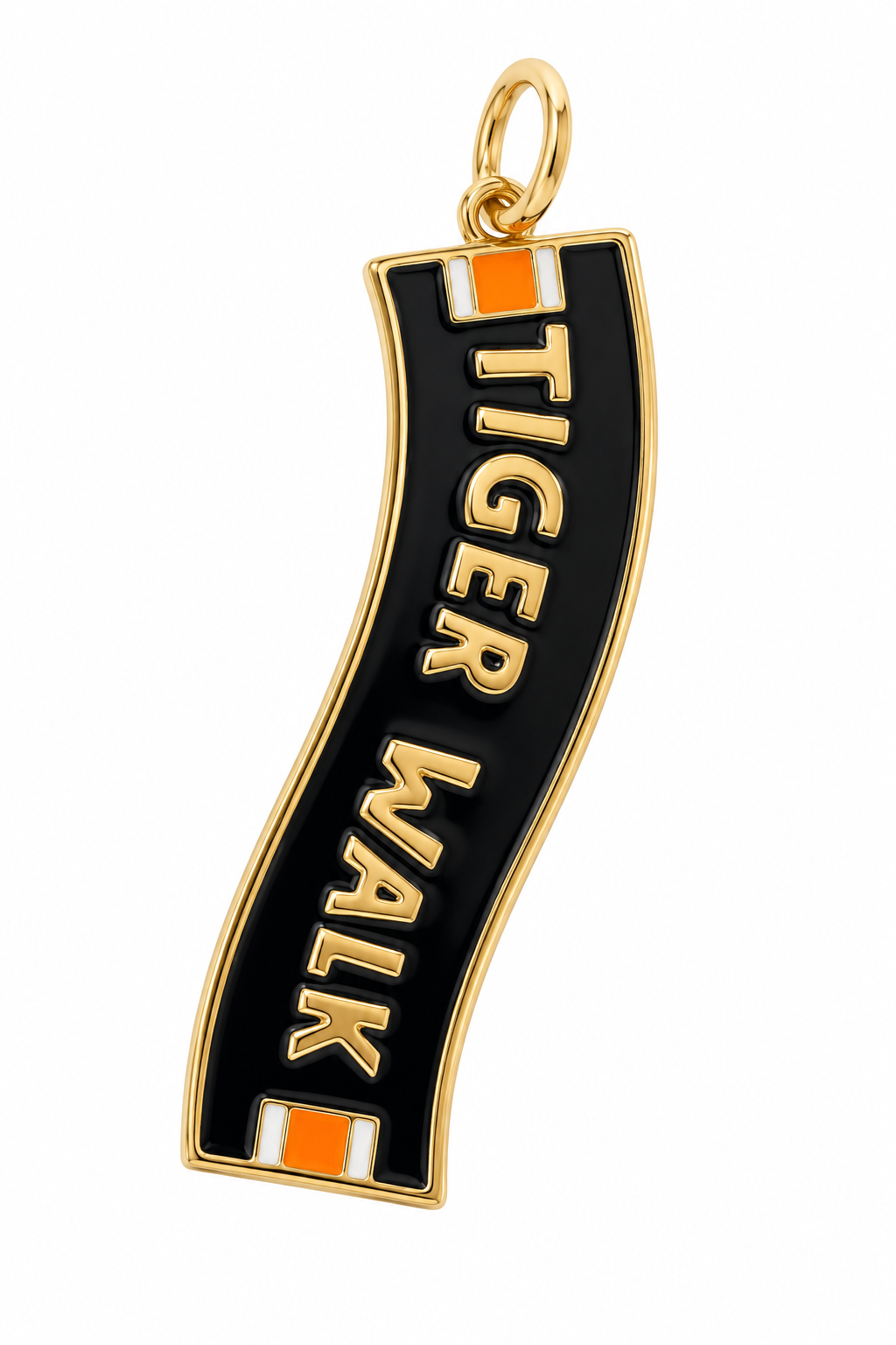 Auburn Tiger Walk Bag Charm