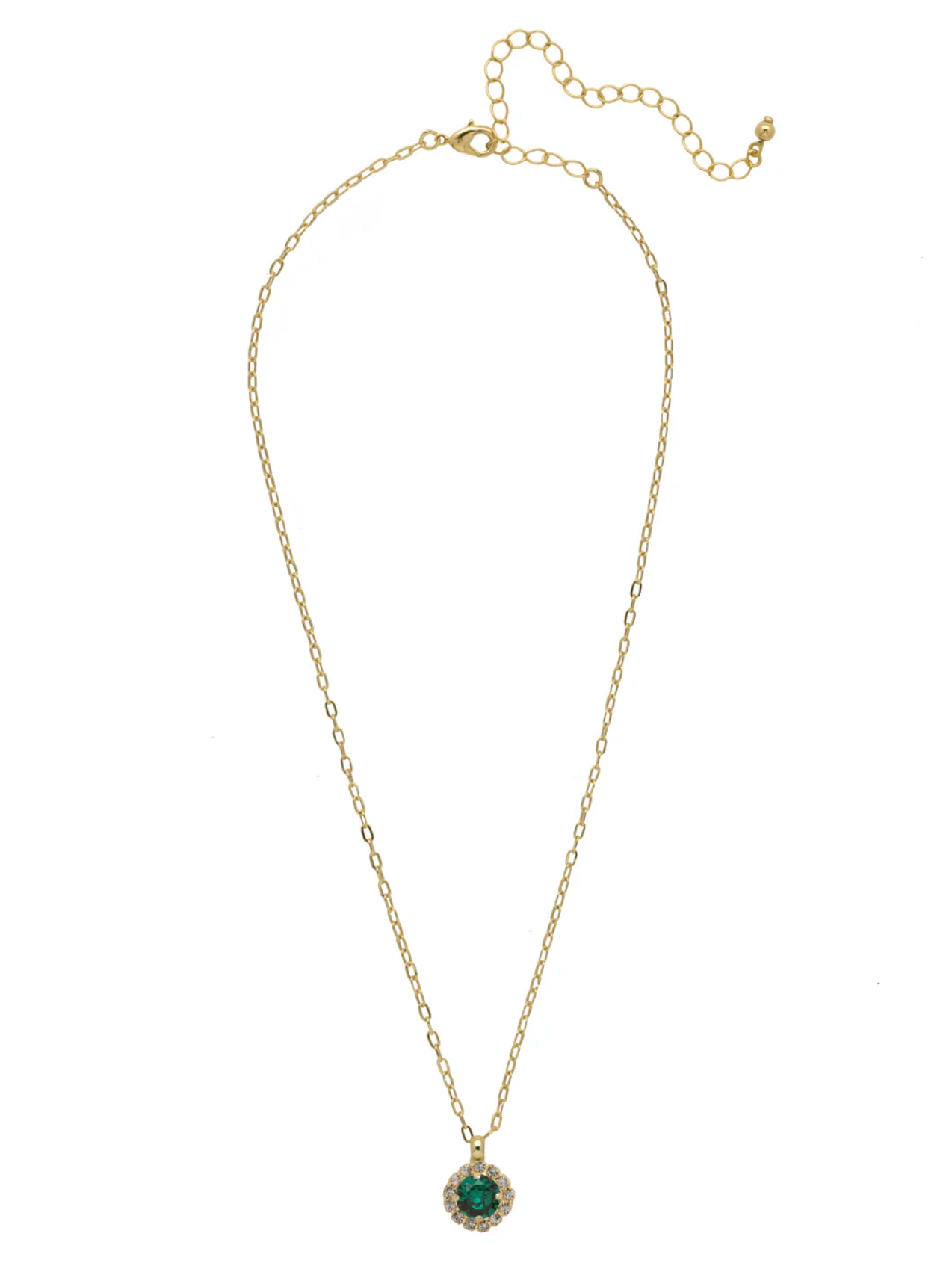 Haute Halo Pendant Necklace