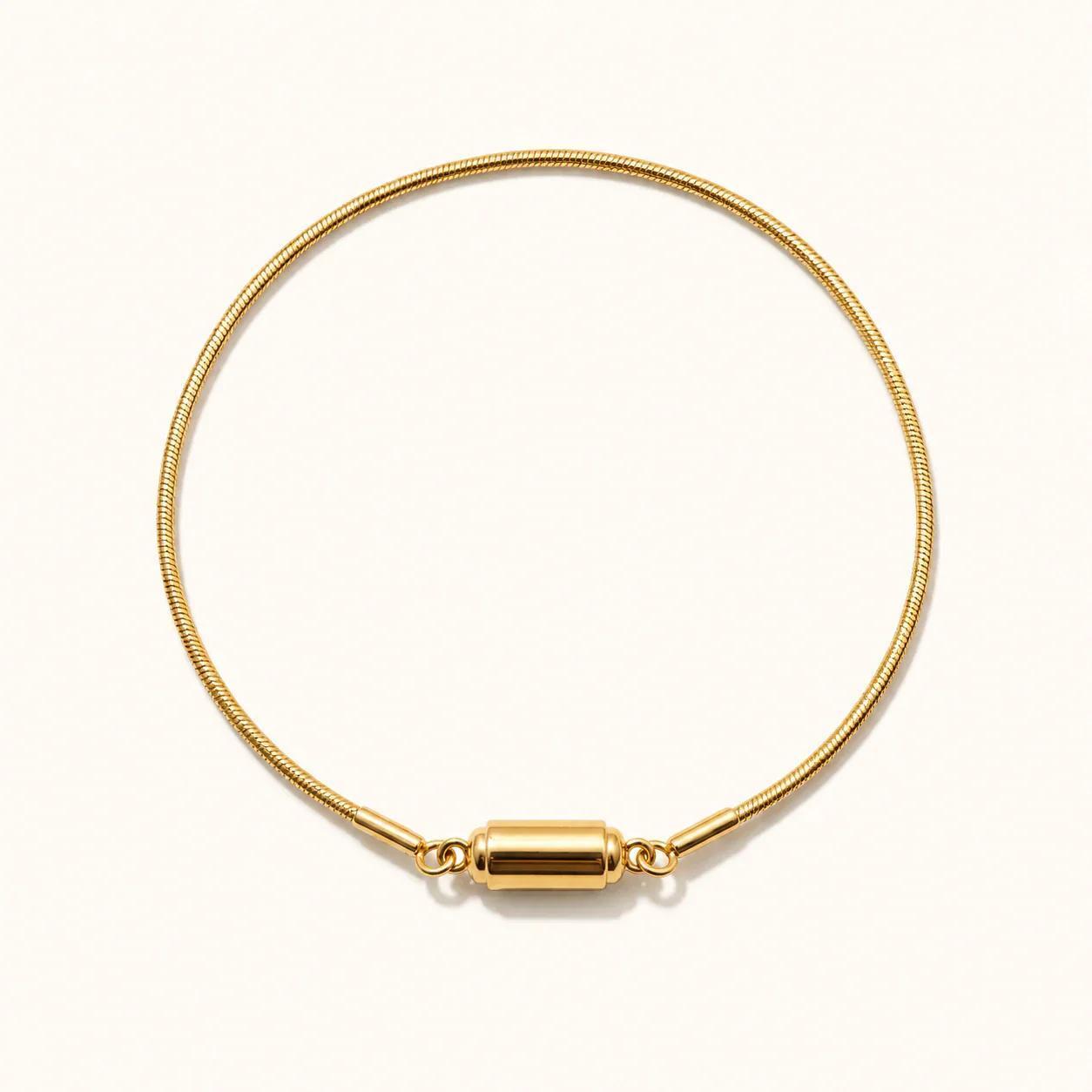 Magna Snake Bracelet Gold