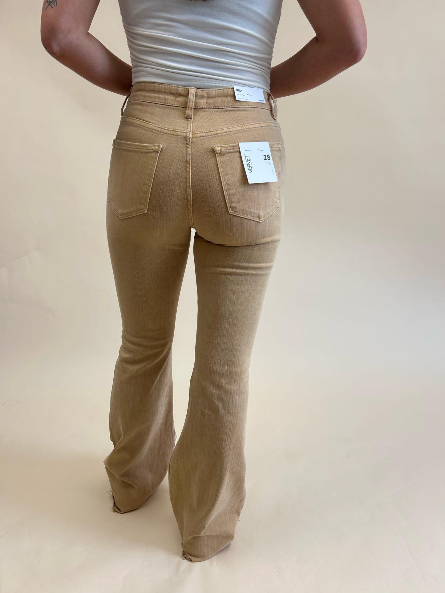High Rise Flare Jeans