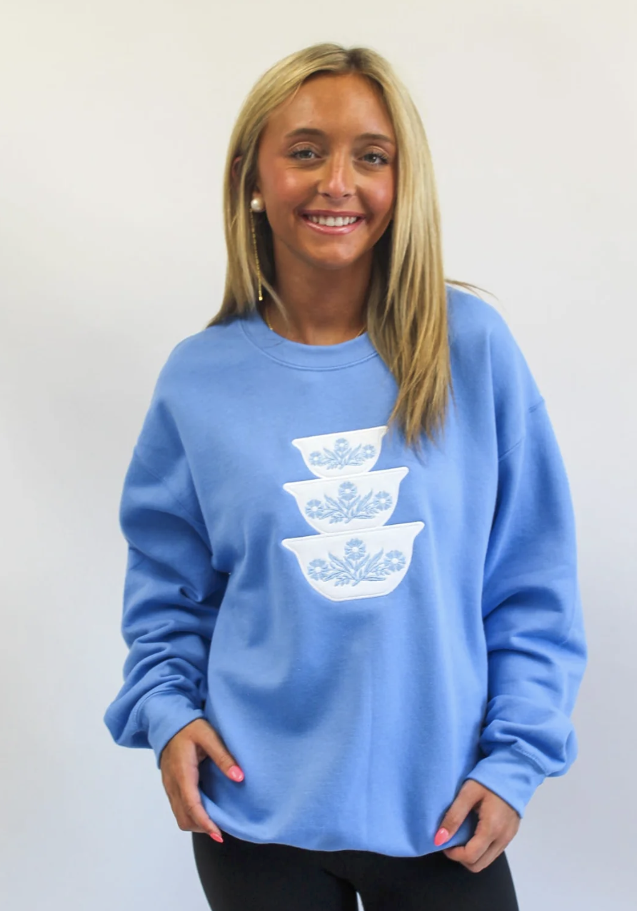 Carolina Blue Bowls Sweatshirt