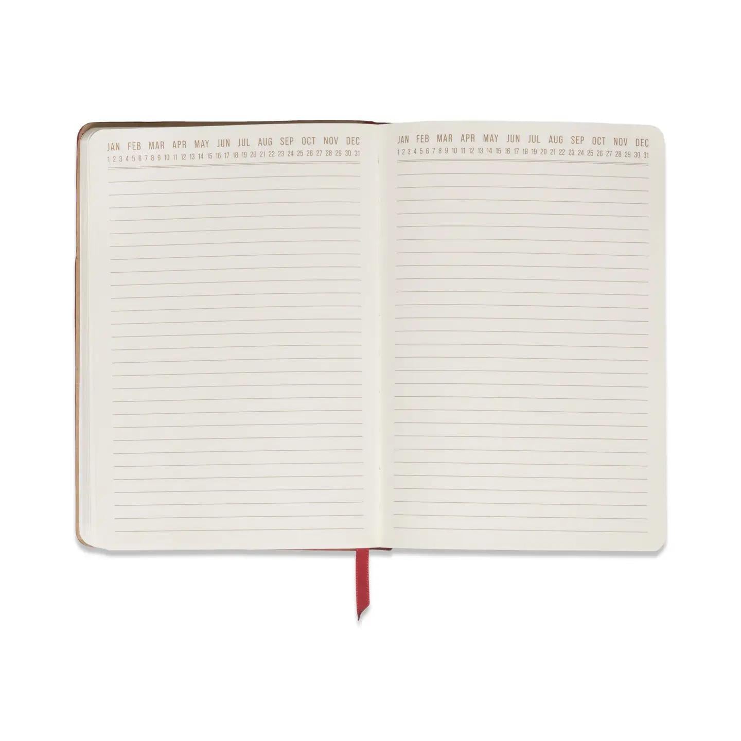 Weekly Planner Pad - Burgundy + Pink