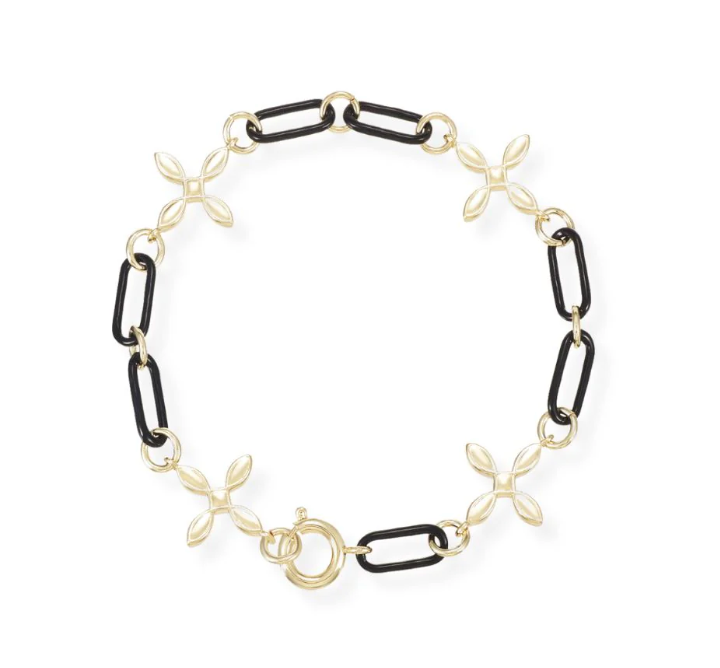 Enchanted Cross Link Bracelet