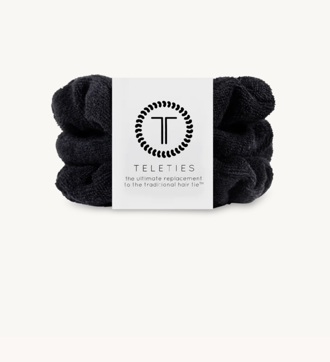 Towel Scrunchies - Jet Black