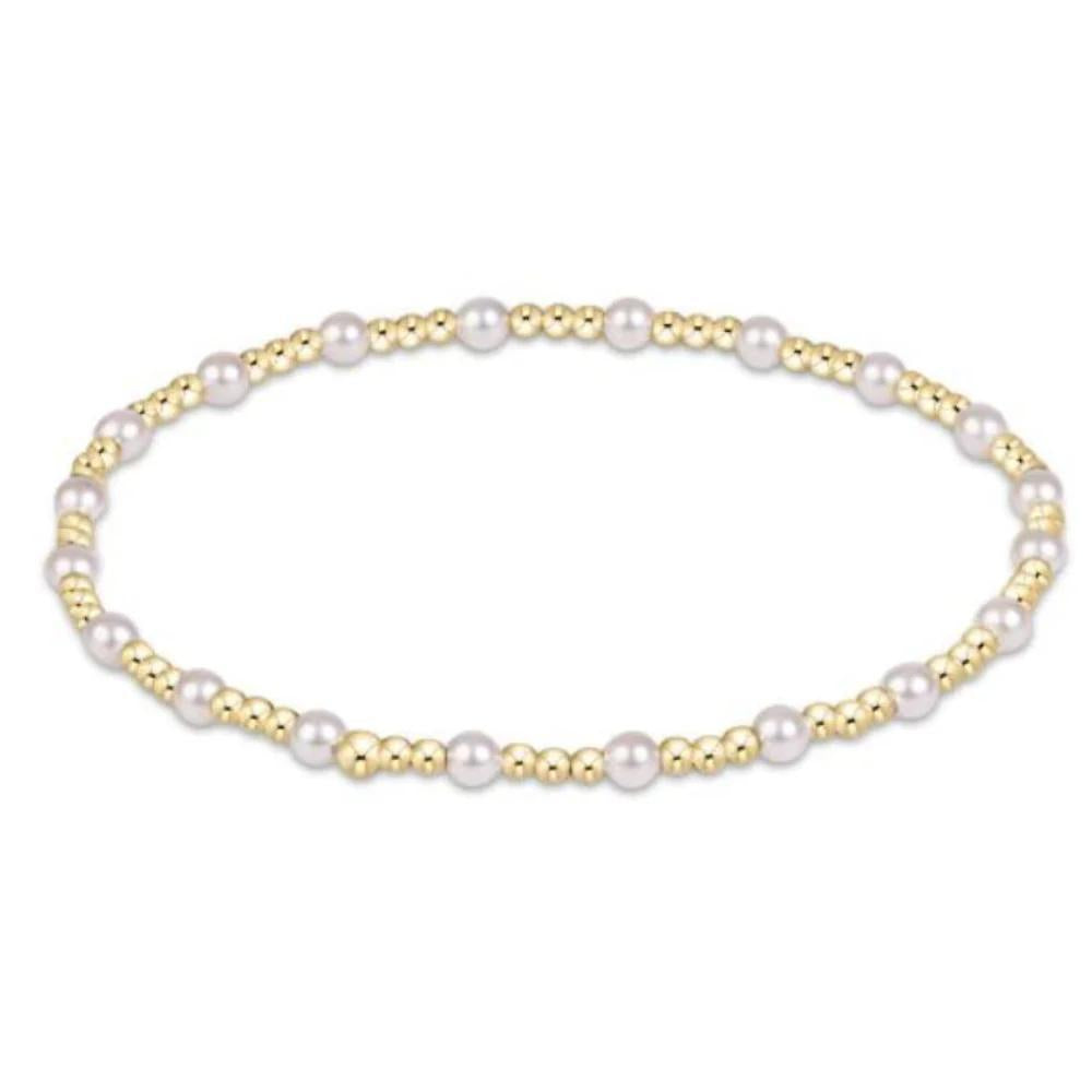 Sincerity Pearl 3mm Bracelet