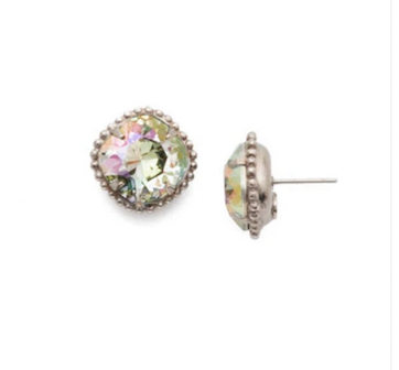 Cushion-Cut Solitaire Stud Earrings