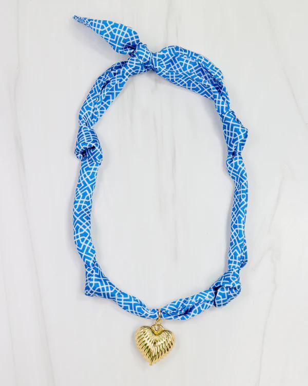 Serafina Scarf Charm Necklace