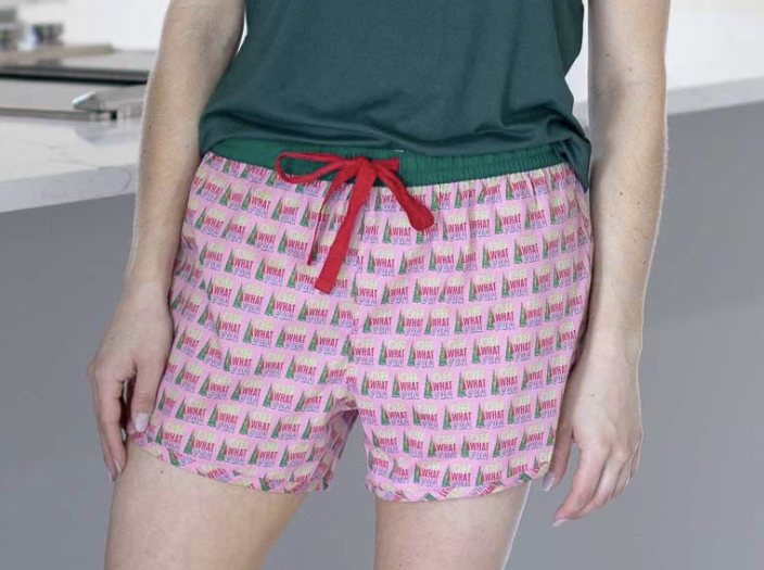 Women's Oh What Fun Lounge Shorts Pink/Multi