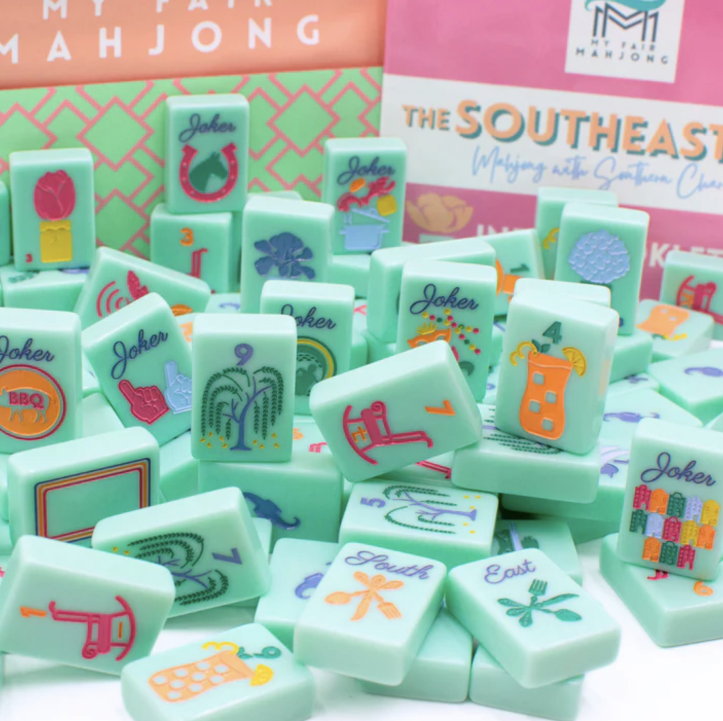 The Southeast Series Mahjong Tiles