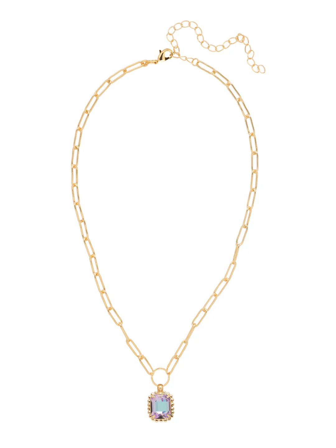 Octavia Scalloped Pendant Necklace