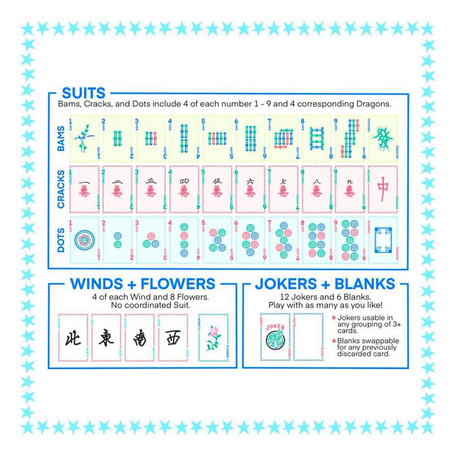 Mahjong Playing Cards