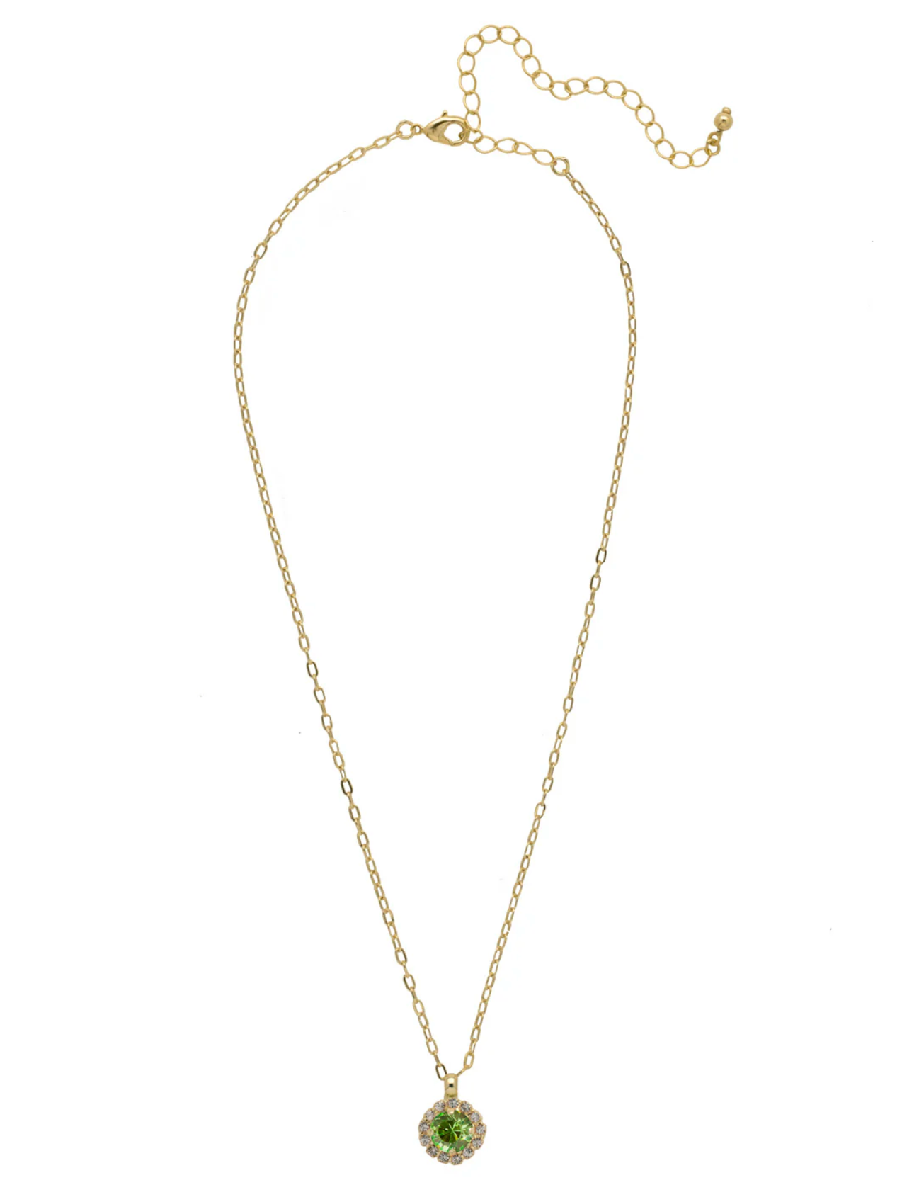 Haute Halo Pendant Necklace
