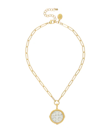 Ida Jerusalem Cross Necklace