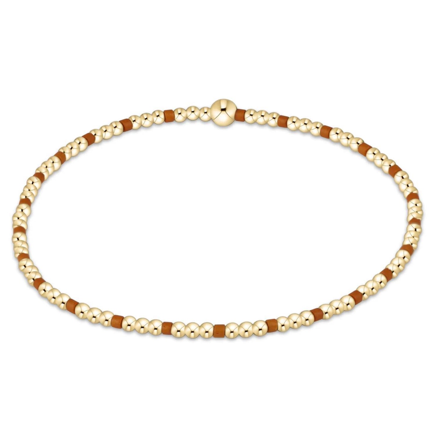 Gameday Hope Sincerity Pattern 2mm Bead Bracelet