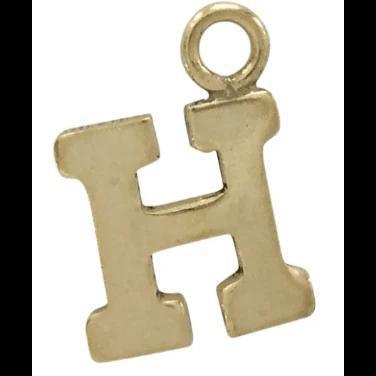 GOLD FILLED INITIAL CHARM WATERPROOF BRACELETS