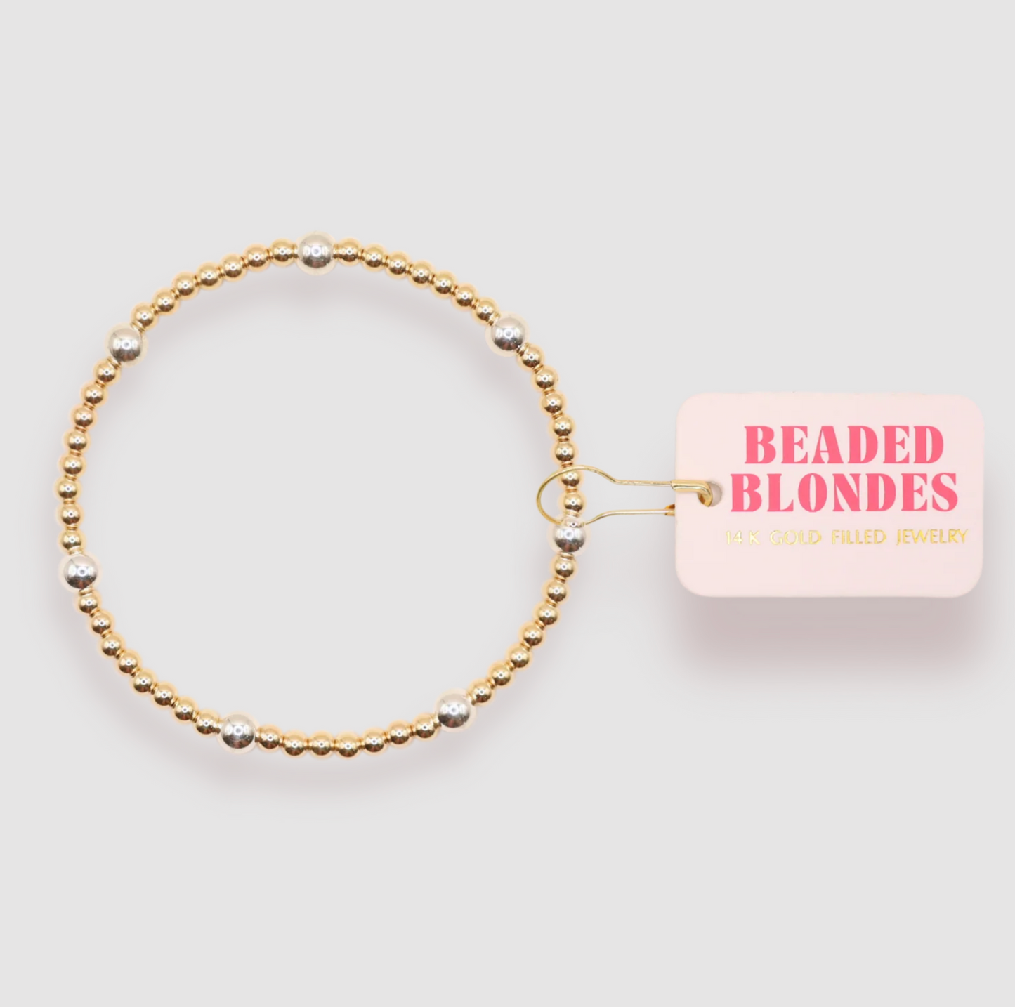 Mixed Metal Beaded Blondes Collection