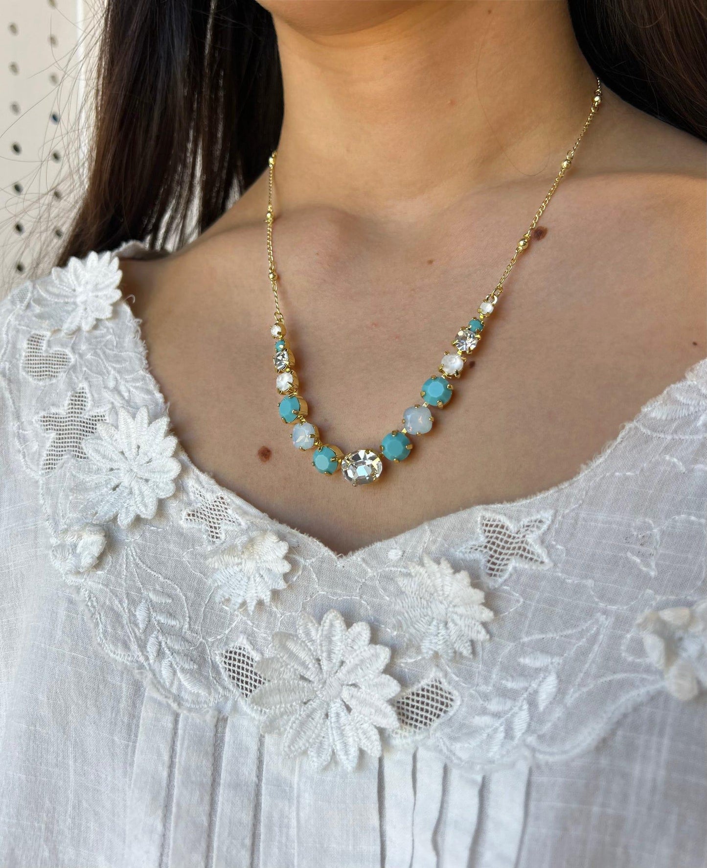 Jules Tennis Necklace