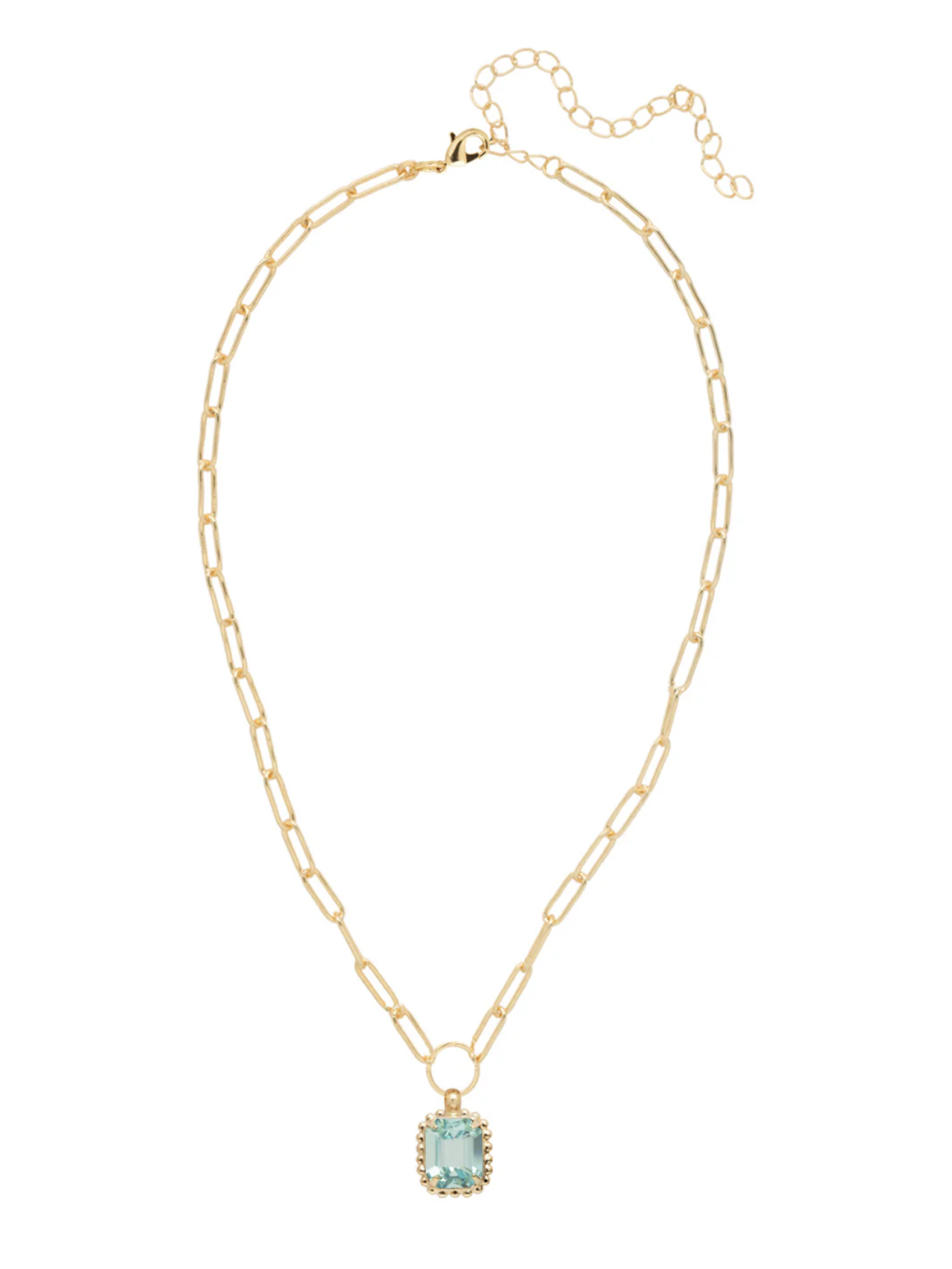 Octavia Scalloped Pendant Necklace