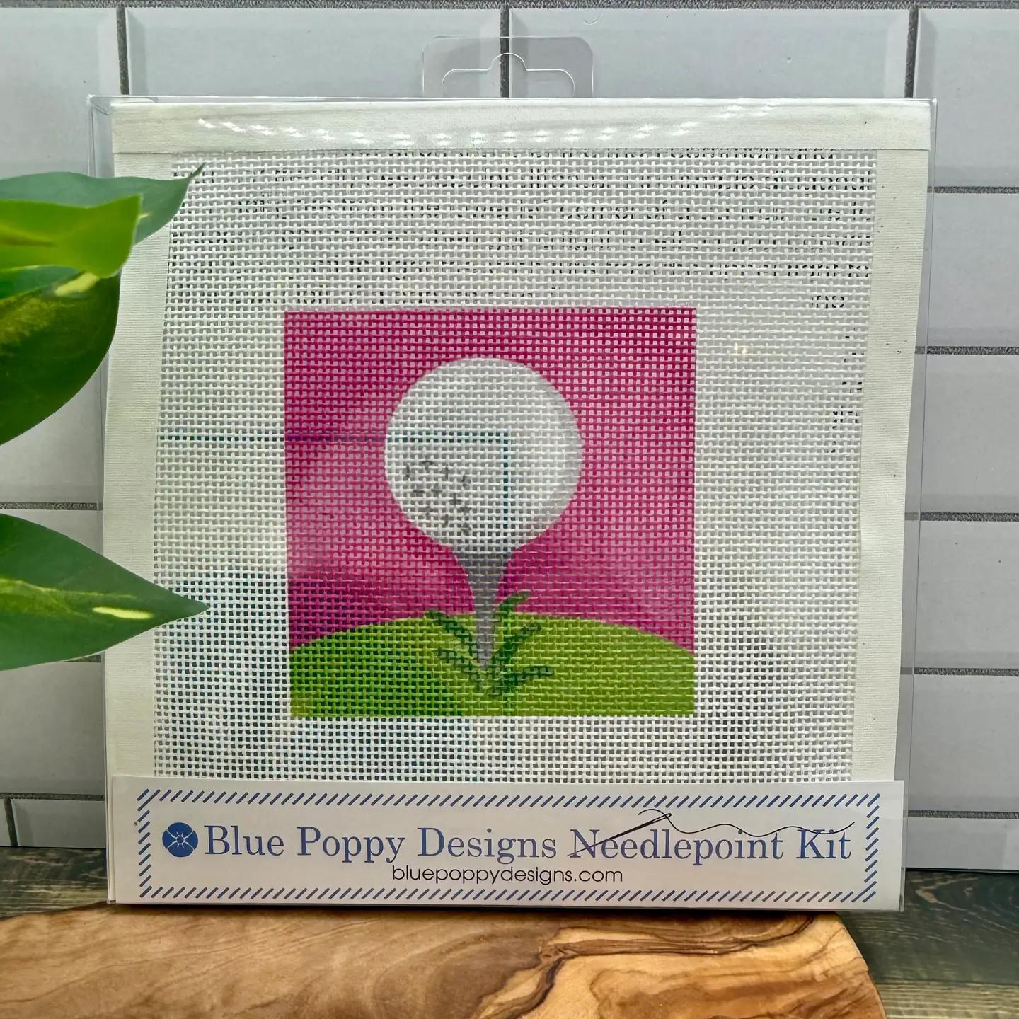 Golf Ball Needlepoint Kit
