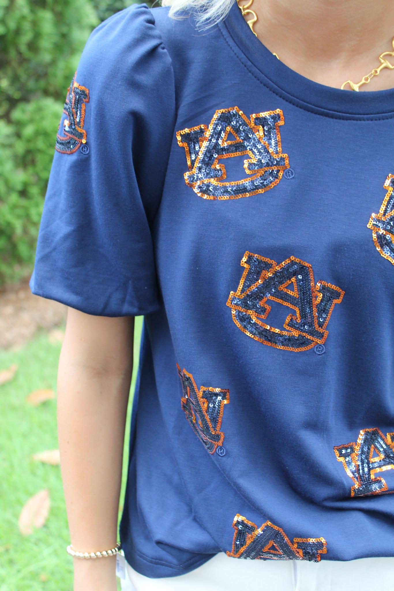 Auburn Tina Gameday Top