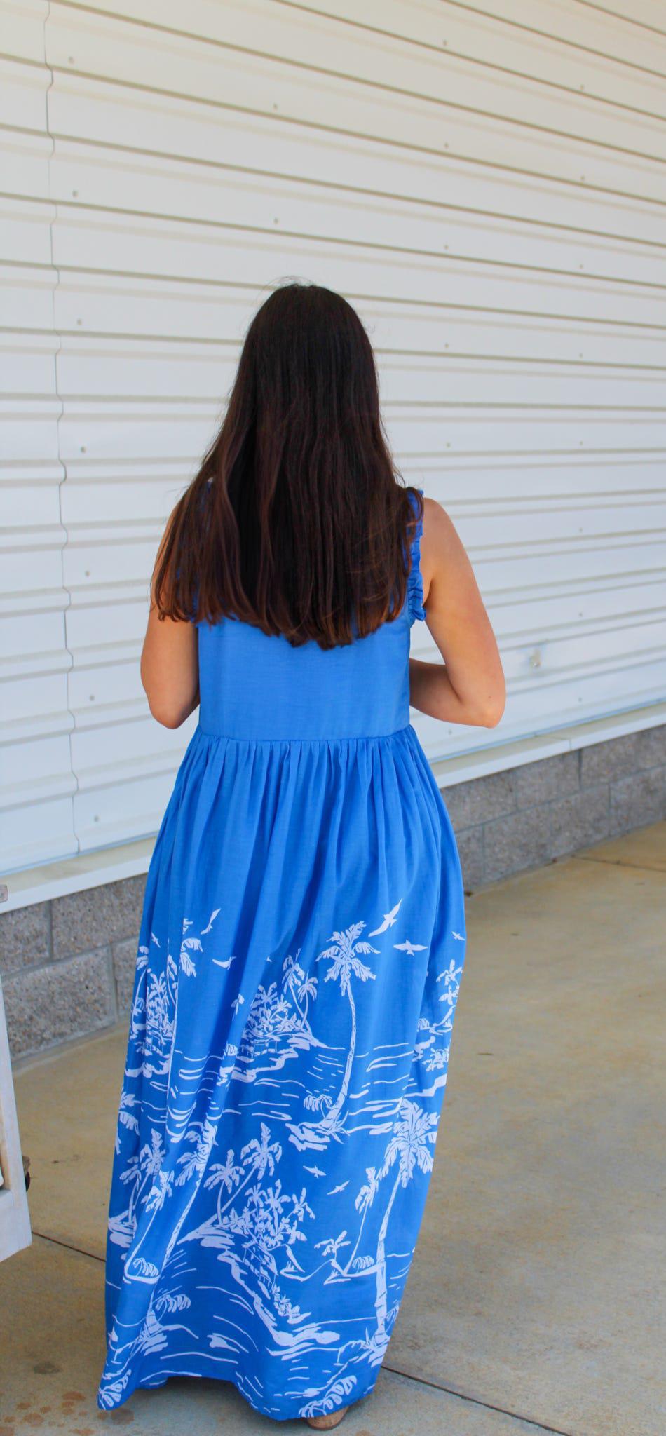 Constance Island Grand Harbor Blue Dress