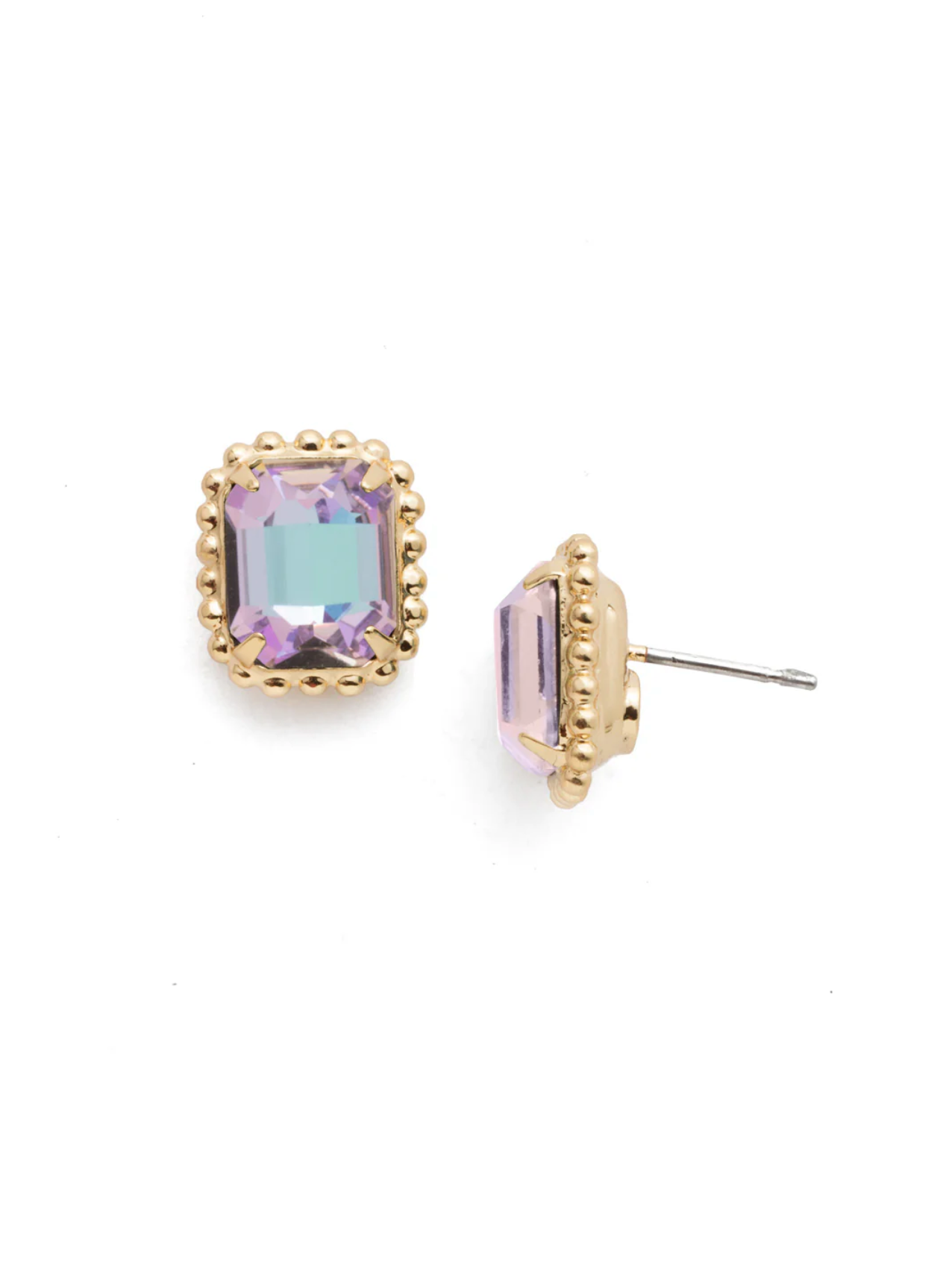 Octavia Scalloped Stud Earrings