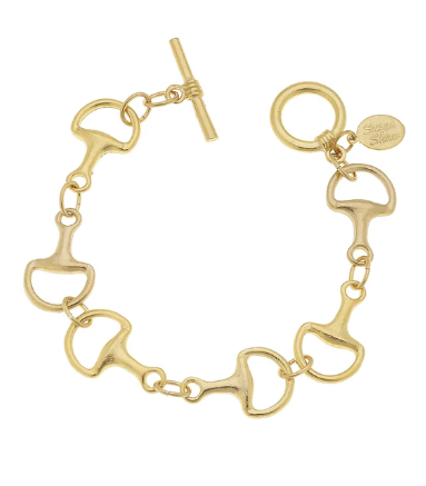 Horsebit Toggle Bracelet