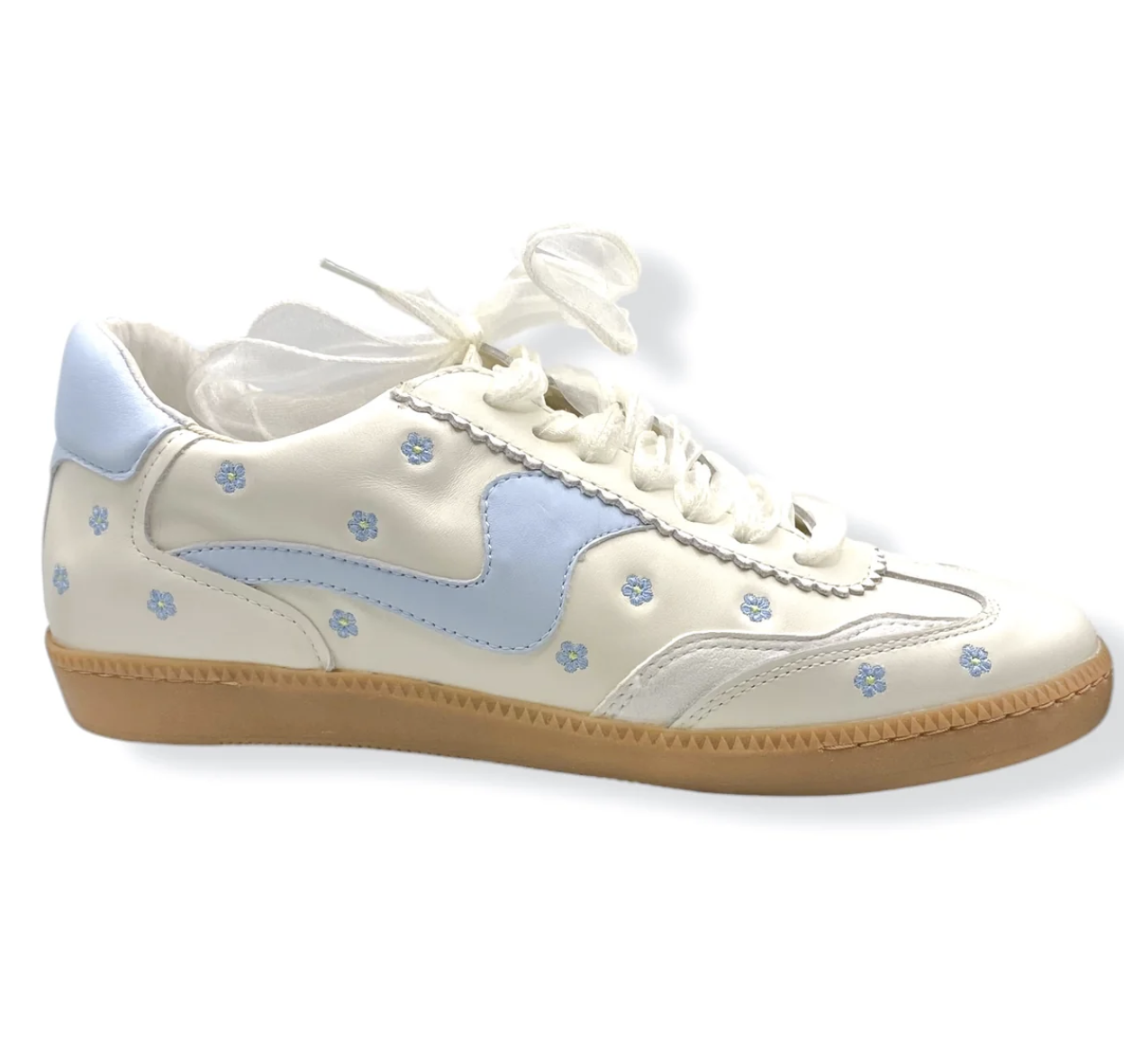 Notice Floral Leather Sneakers