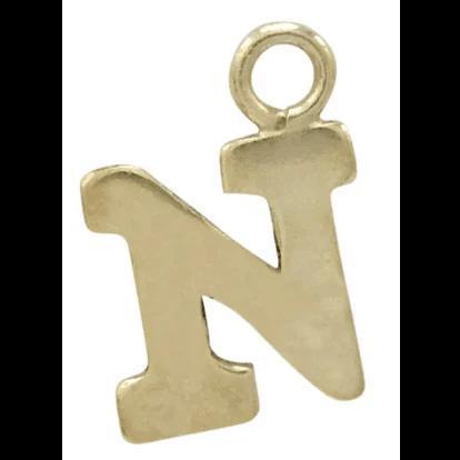 GOLD FILLED INITIAL CHARM WATERPROOF BRACELETS