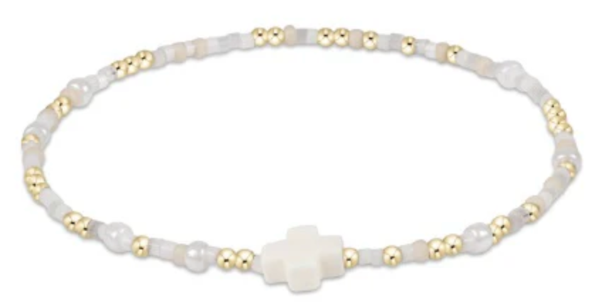 ENewton Extends - Hope Unwritten Signature Cross Bracelet