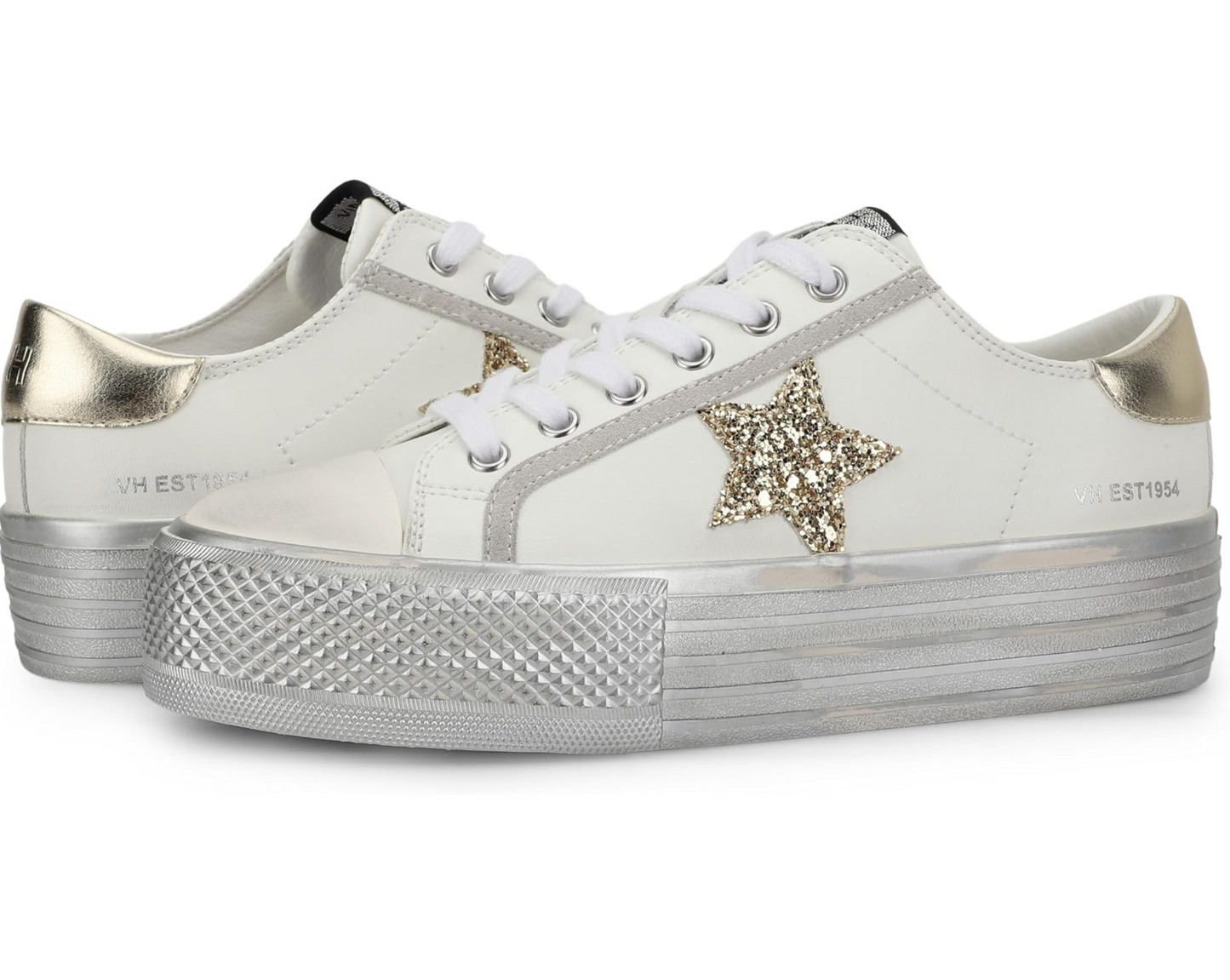 Amaze 2 - Gold Star Pearl White Platform