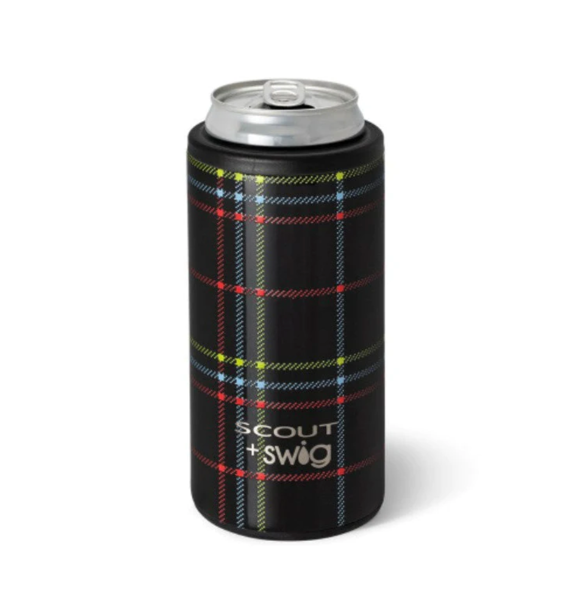 SCOUT + Swig Barnaby Checkham Skinny Can Cooler (12oz)