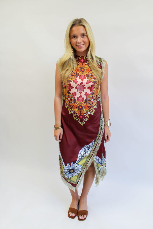 Asby Fringe Cross Dress