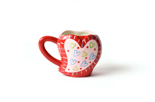 HEV Embellished Heart Mug