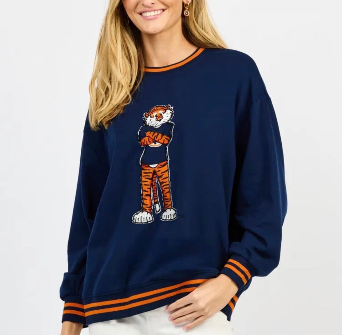 Aubie Tiger Sarah Sweatshirt