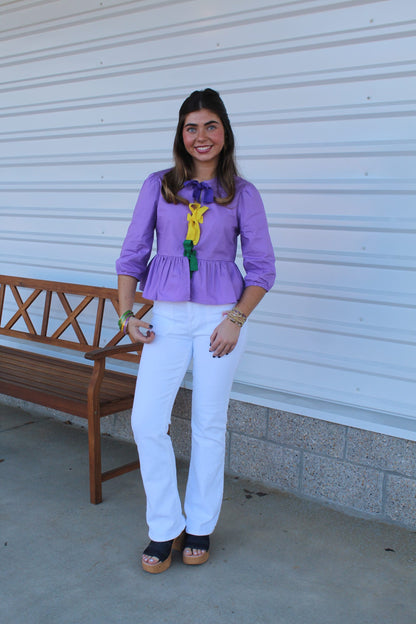 Beads and Bubbly Blouse