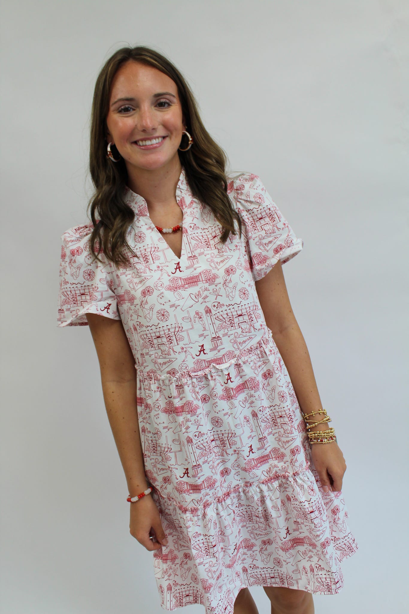 Team Toile Alabama Ivy Mini Dress