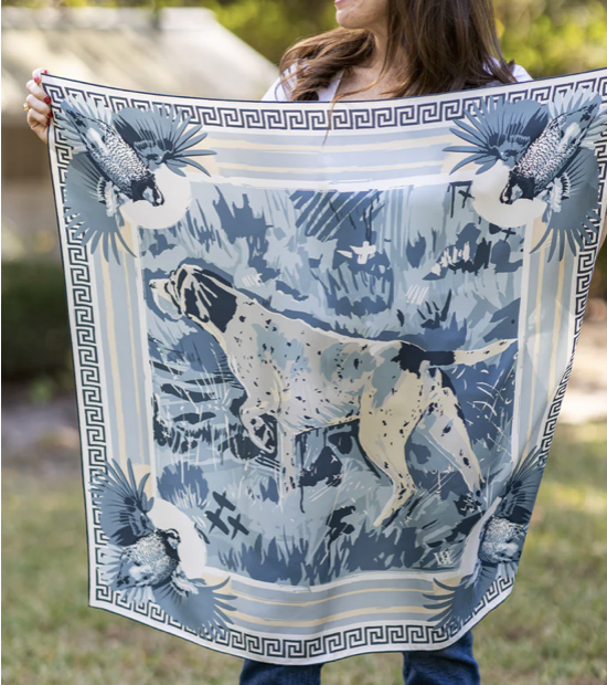 Double Sided Silk Scarf