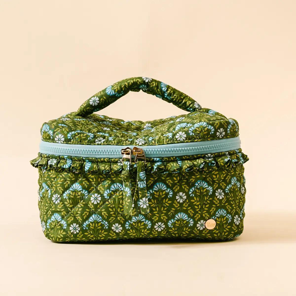 Glam & Go Quilted Cosmetic Bag