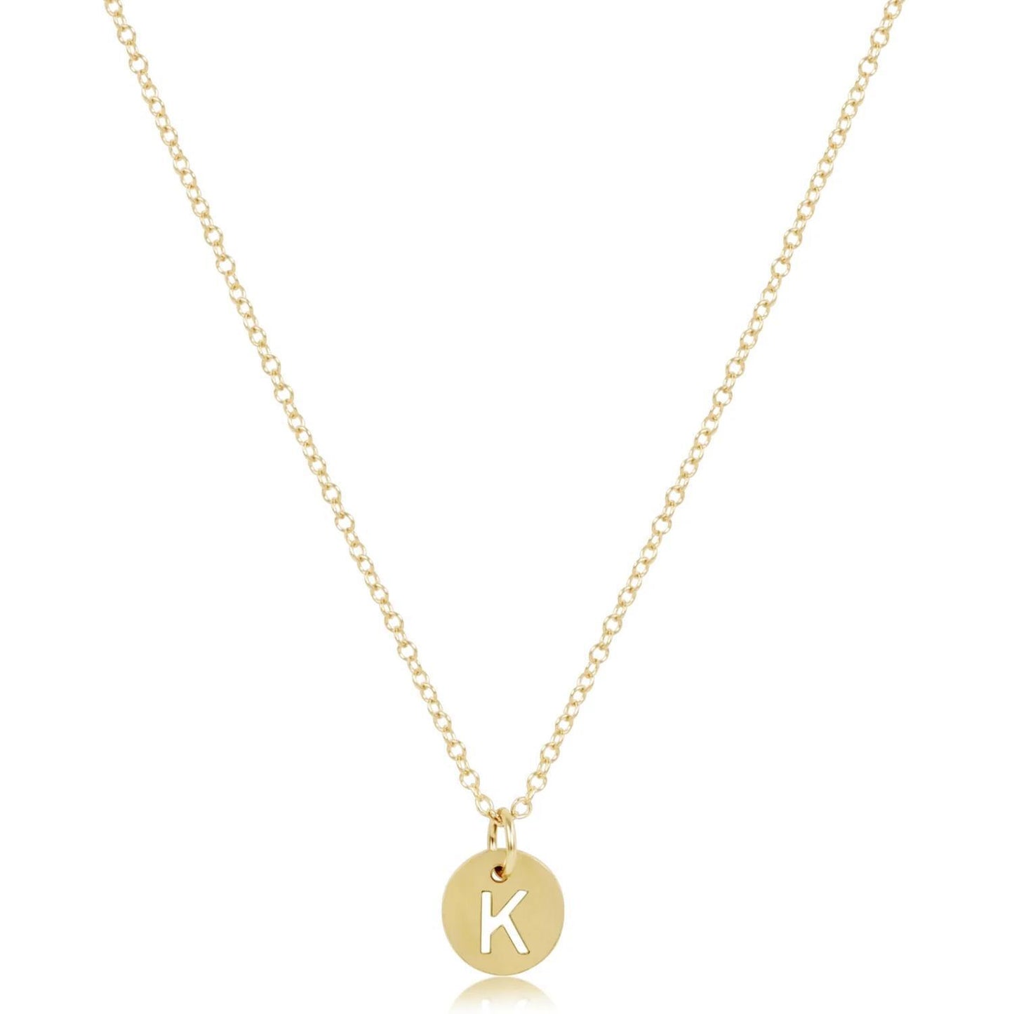 Respect Small Disc - Necklace