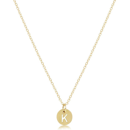 Respect Small Disc - Necklace