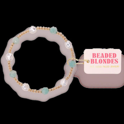 Light Blue Maggie Gemstone Bracelet