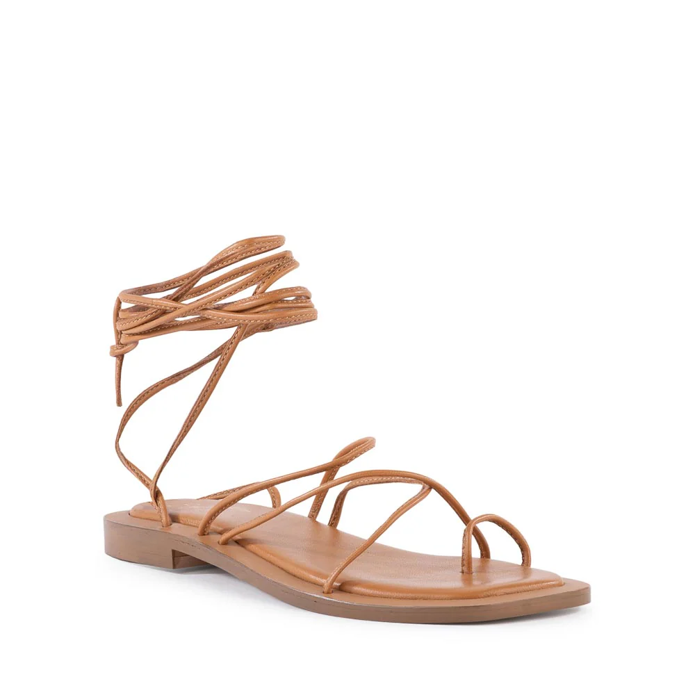 Lilac Tie-Up Sandal