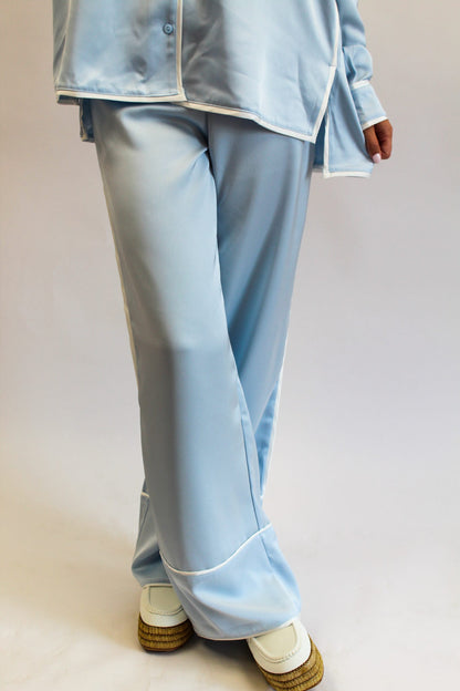 Skybreeze Silk Pants Set