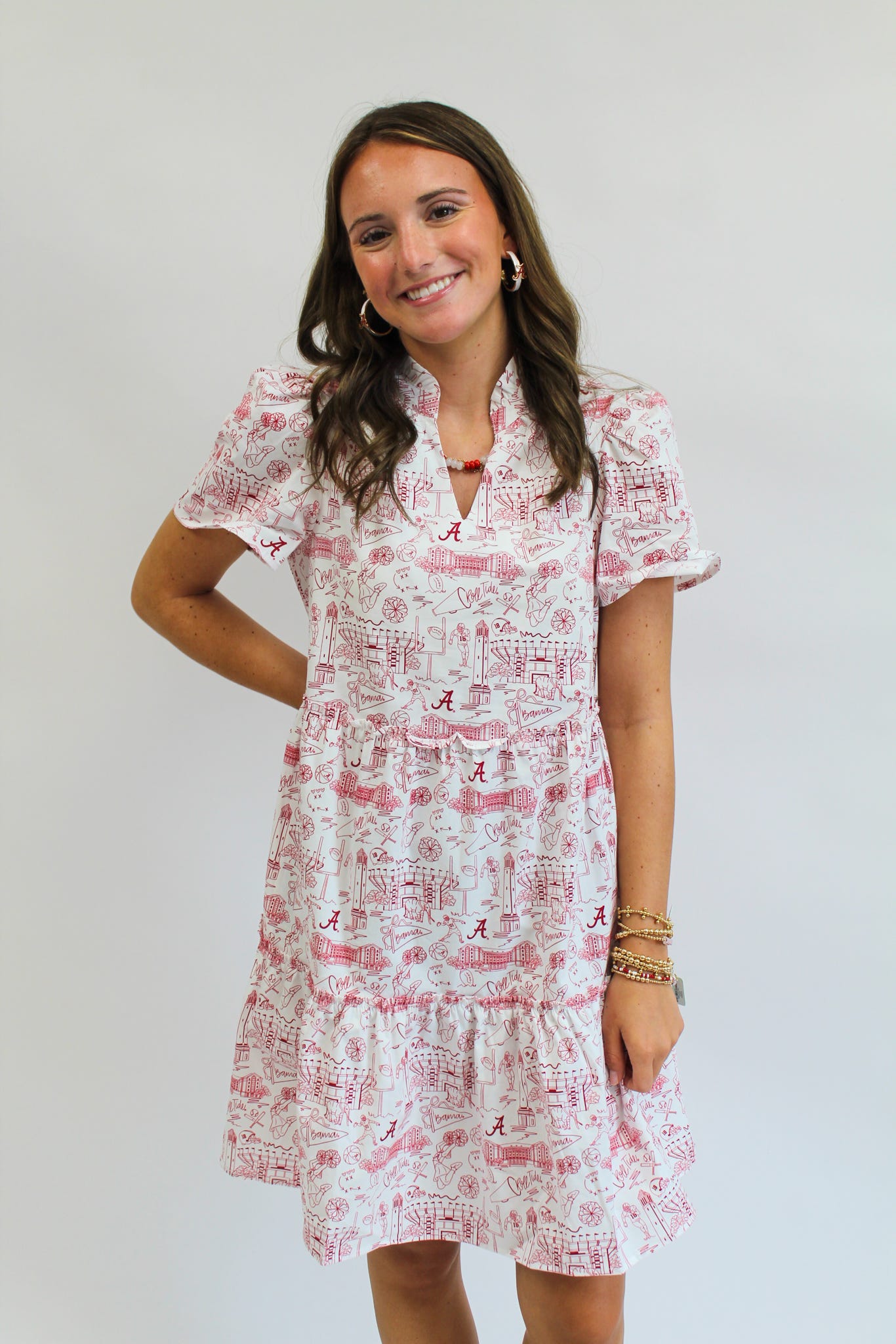 Team Toile Alabama Ivy Mini Dress