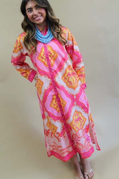 Eliza (Palm Mirages) Dress